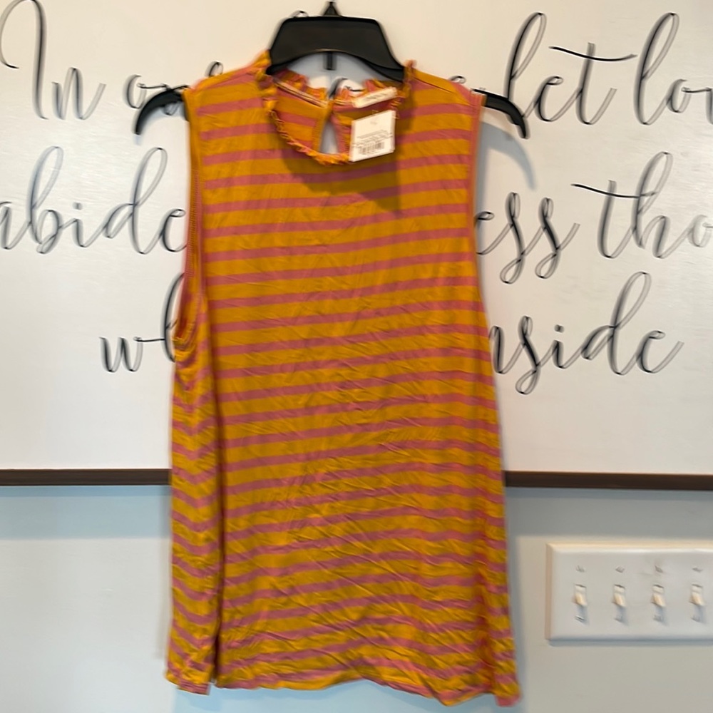 NWT 12PM by Mon Ami Striped tank top